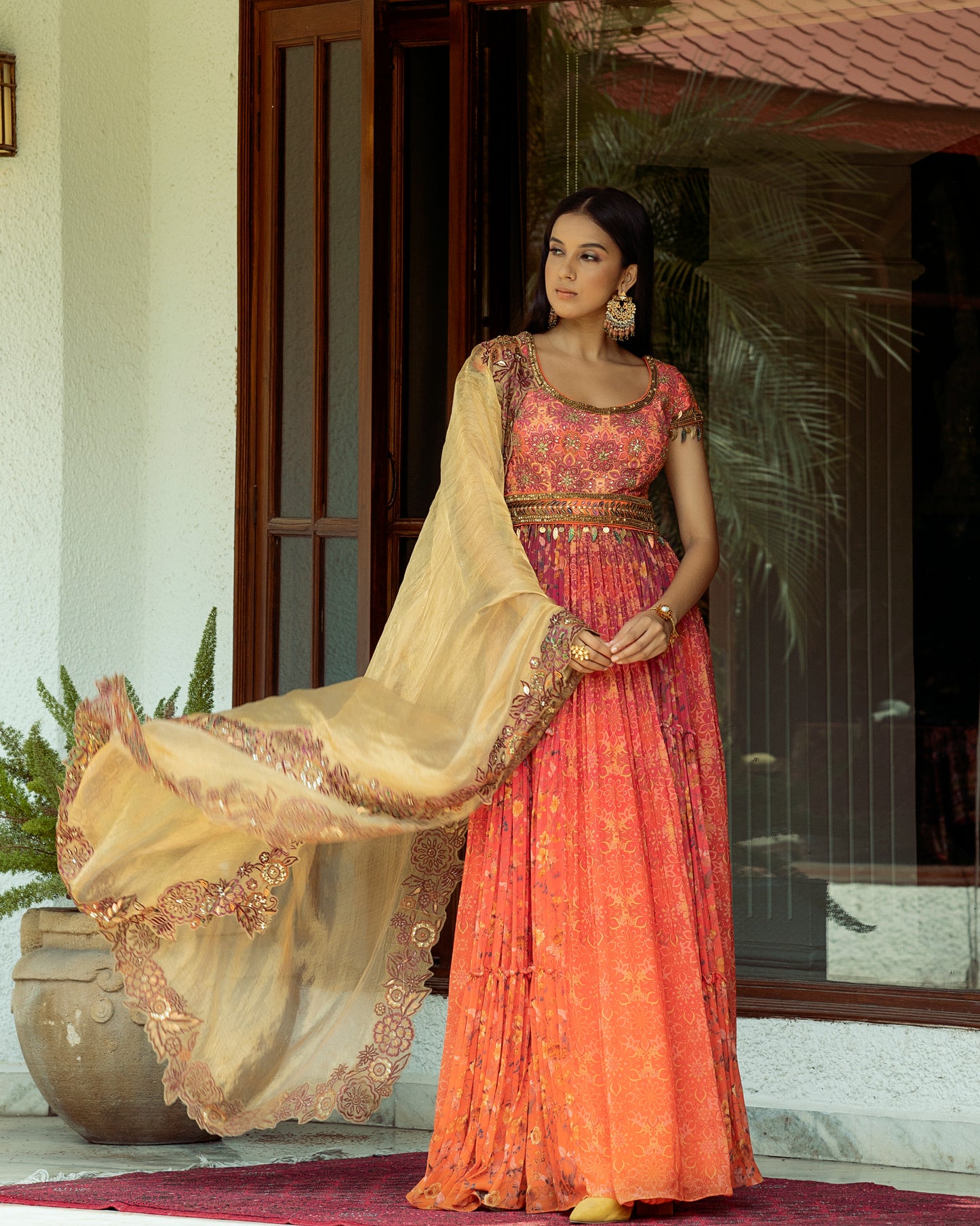 Fleur anarkali suit