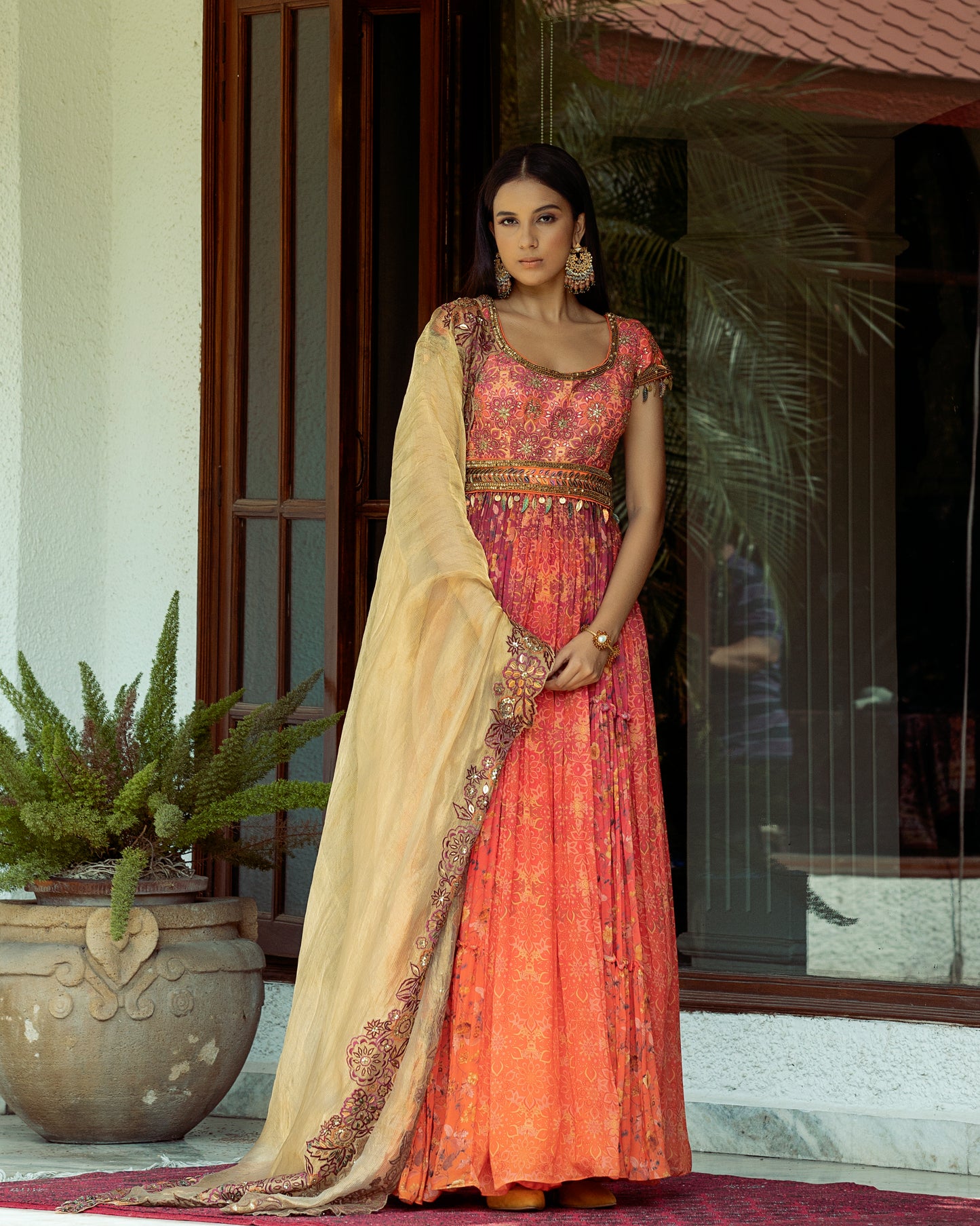 Fleur anarkali suit