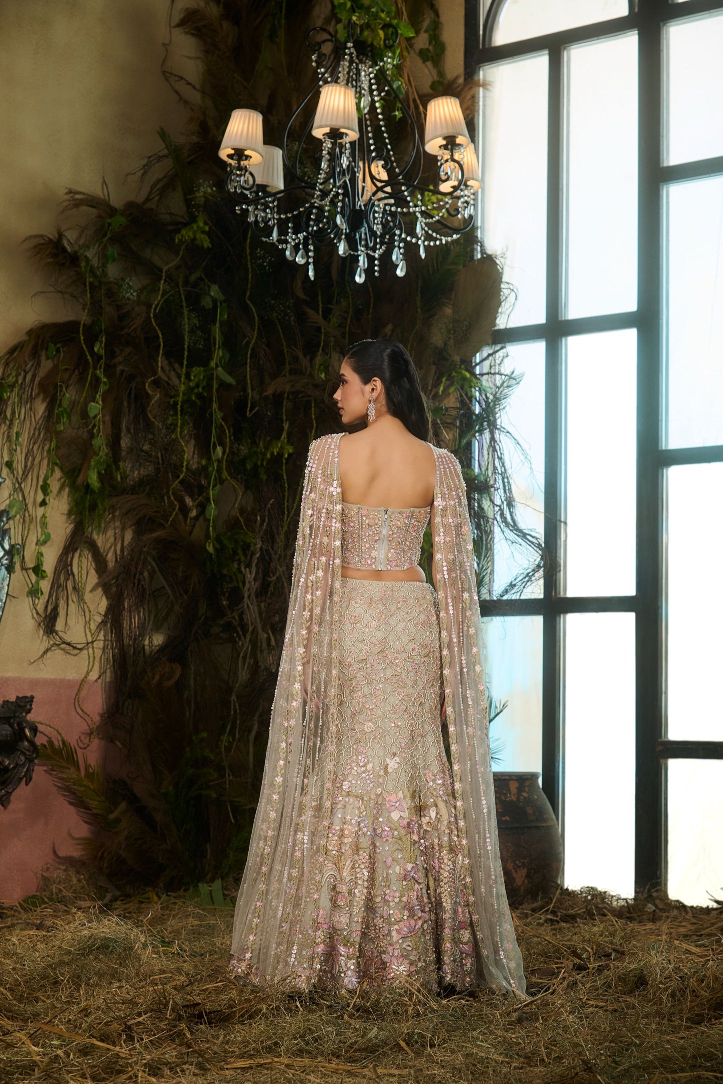 Jade mermaid lehenga
