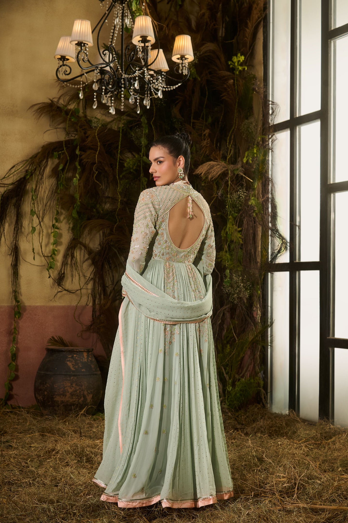 Mint miraya Anarkali