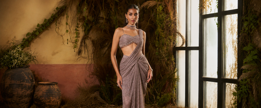 The New Evening Standard for Cocktail SareesThe Cocktail Saree You've Been Looking For