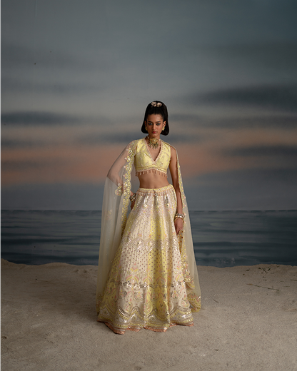 Lemon & Ivory Lehenga
