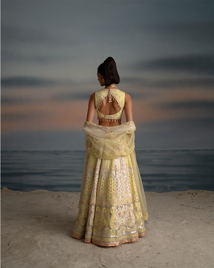Lemon & Ivory Lehenga