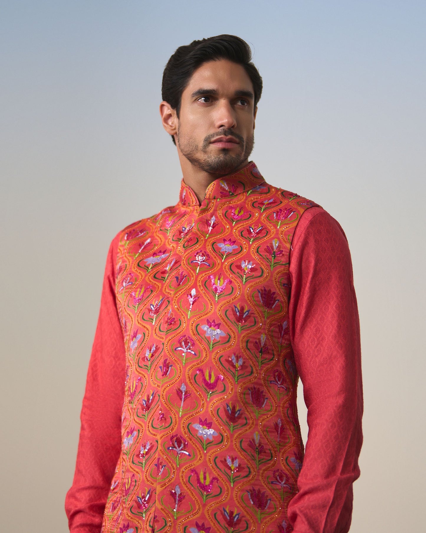 Mens Nehru jacket, kurta and Pants