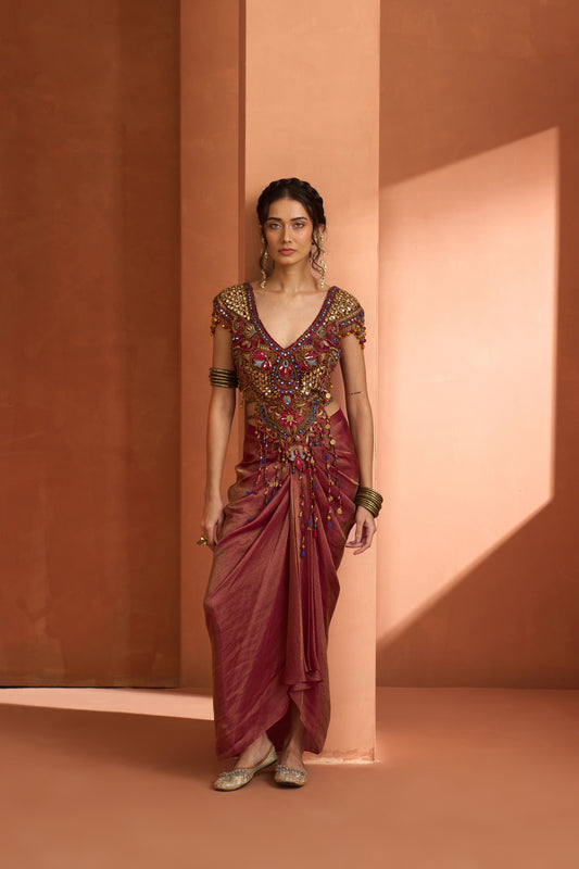 Banjaran Dhoti Drape Set