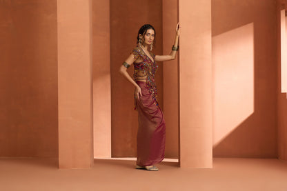 Banjaran Dhoti Drape Set