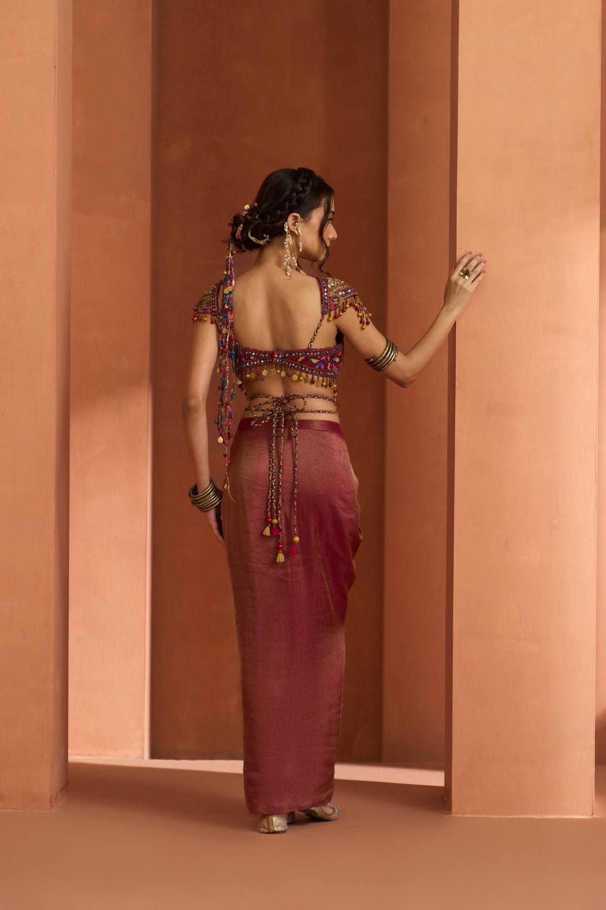 Banjaran Dhoti Drape Set