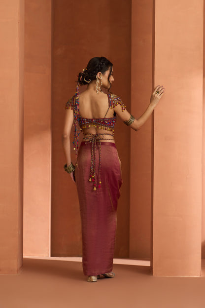 Banjaran Dhoti Drape Set