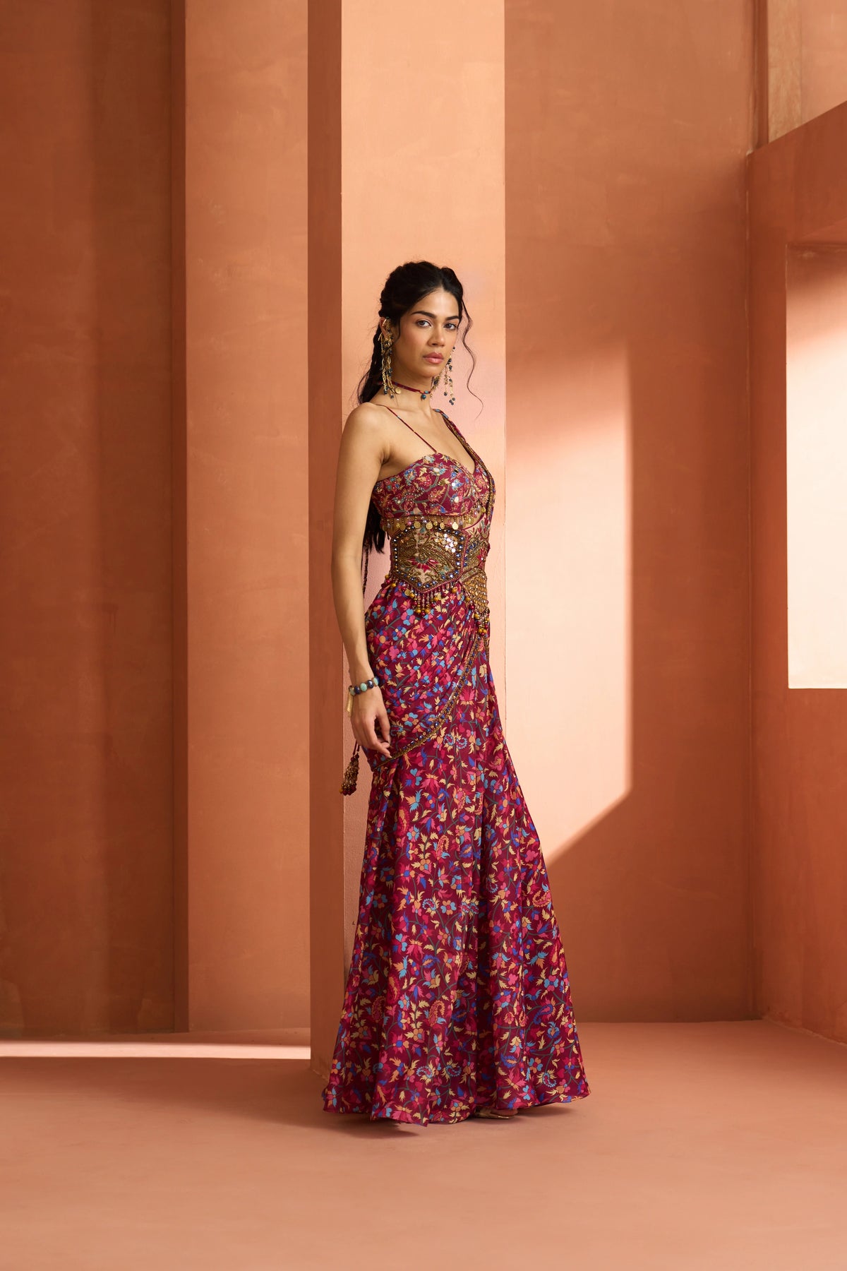 Kamarbandh Saree Set