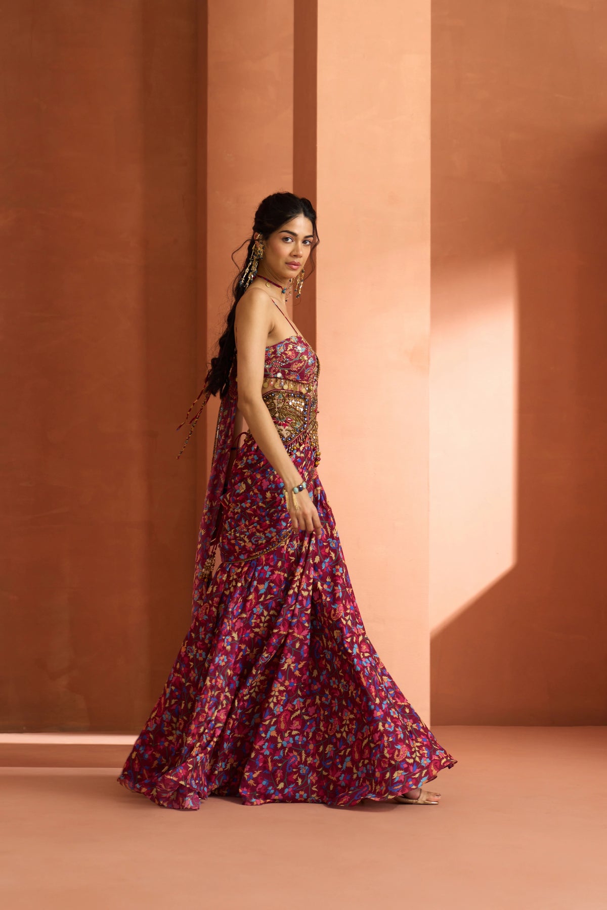 Kamarbandh Saree Set