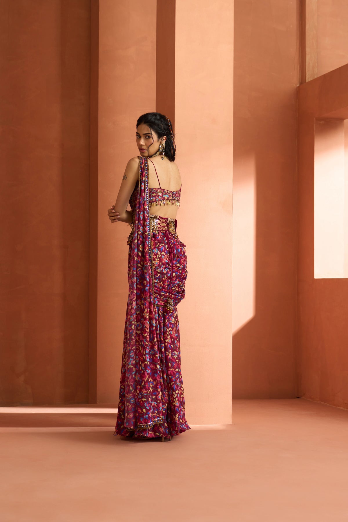 Kamarbandh Saree Set