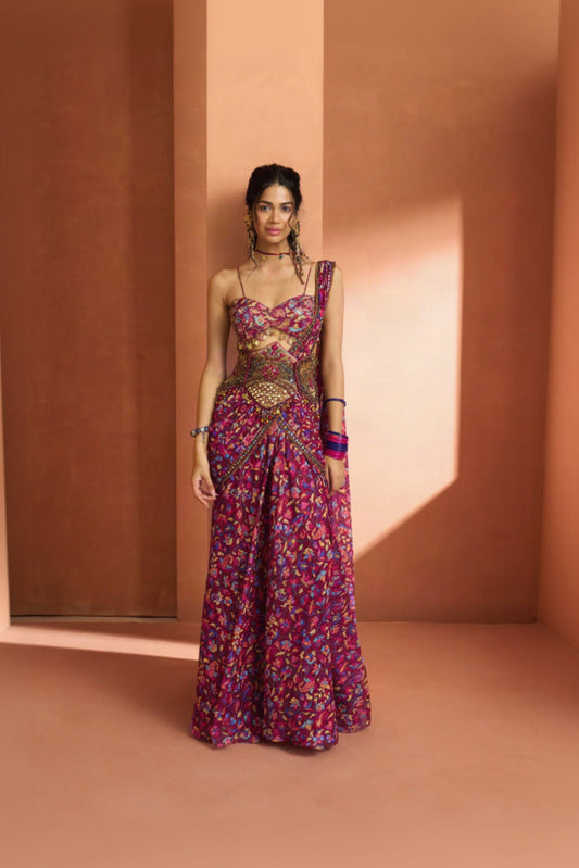 Kamarbandh Saree Set