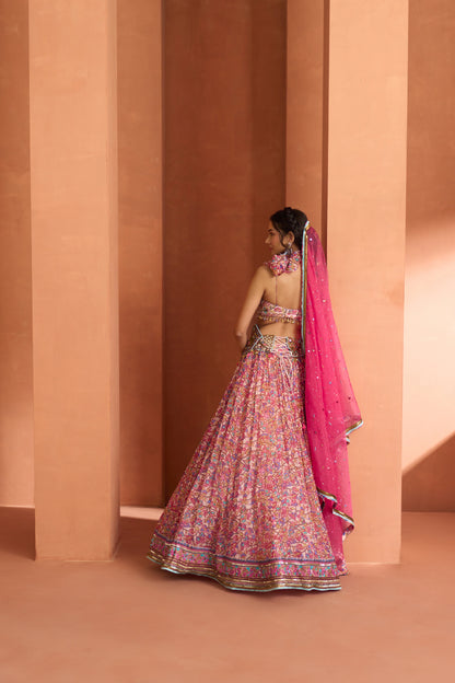 Kamarbandh Lehenga Set