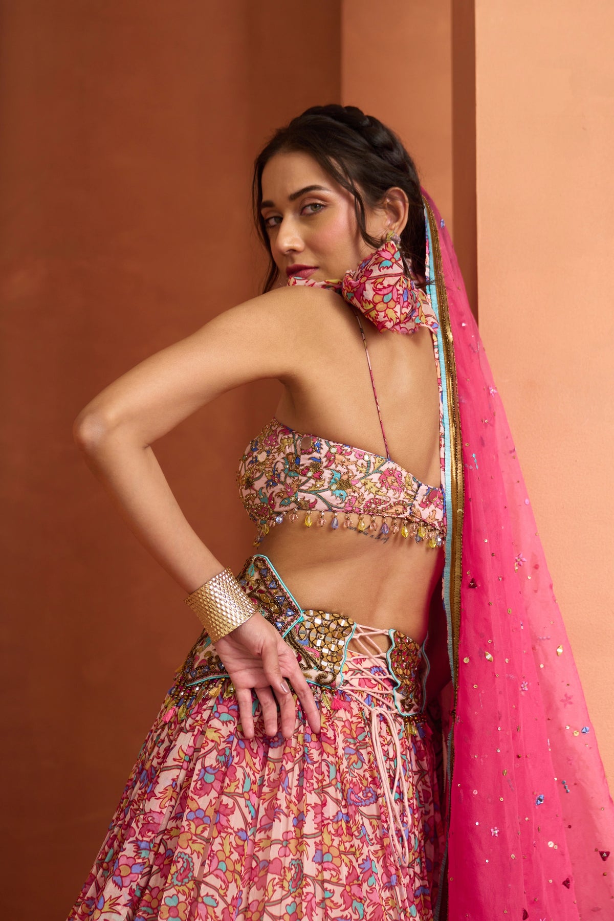 Kamarbandh Lehenga Set