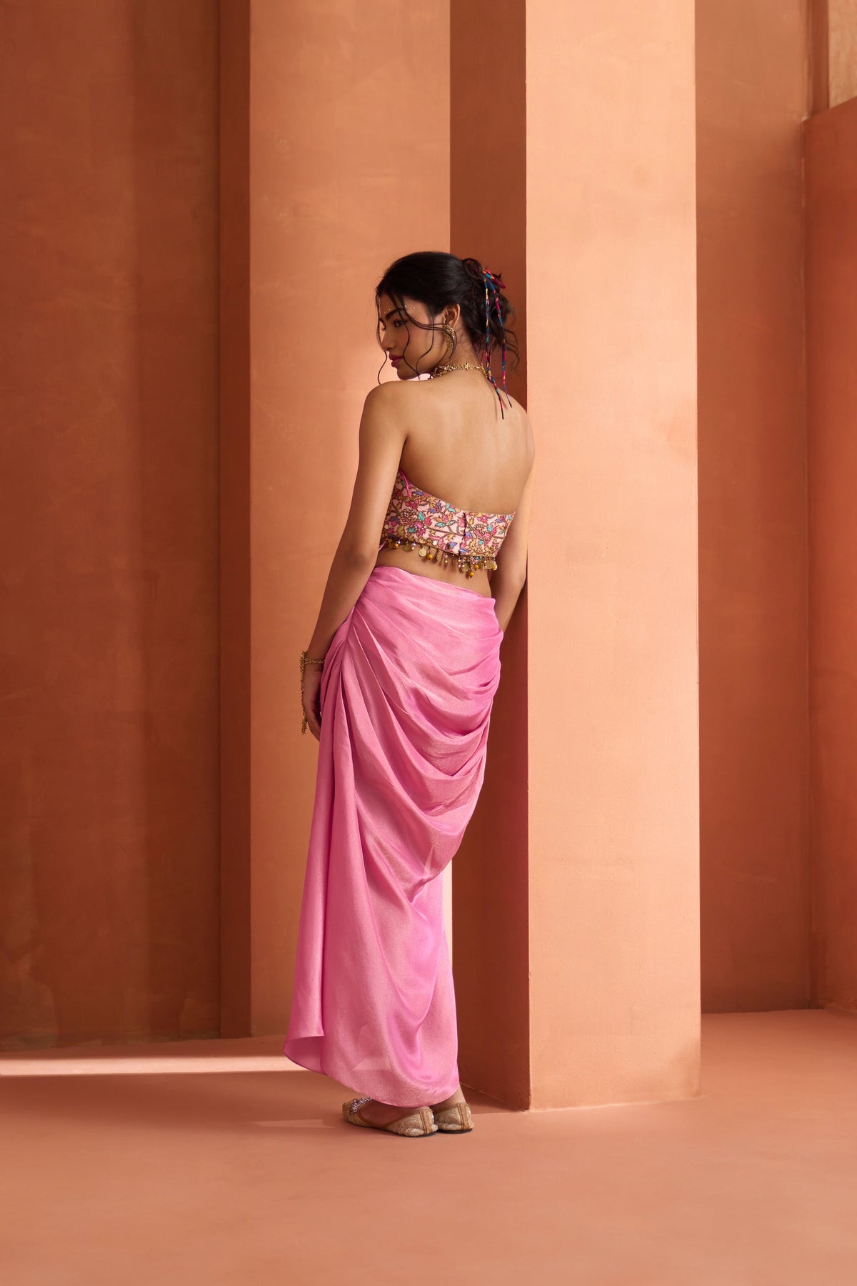 Gulabi Corset Skirt Set