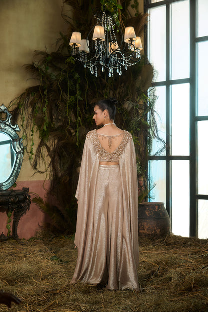 Gold miraya kaftan