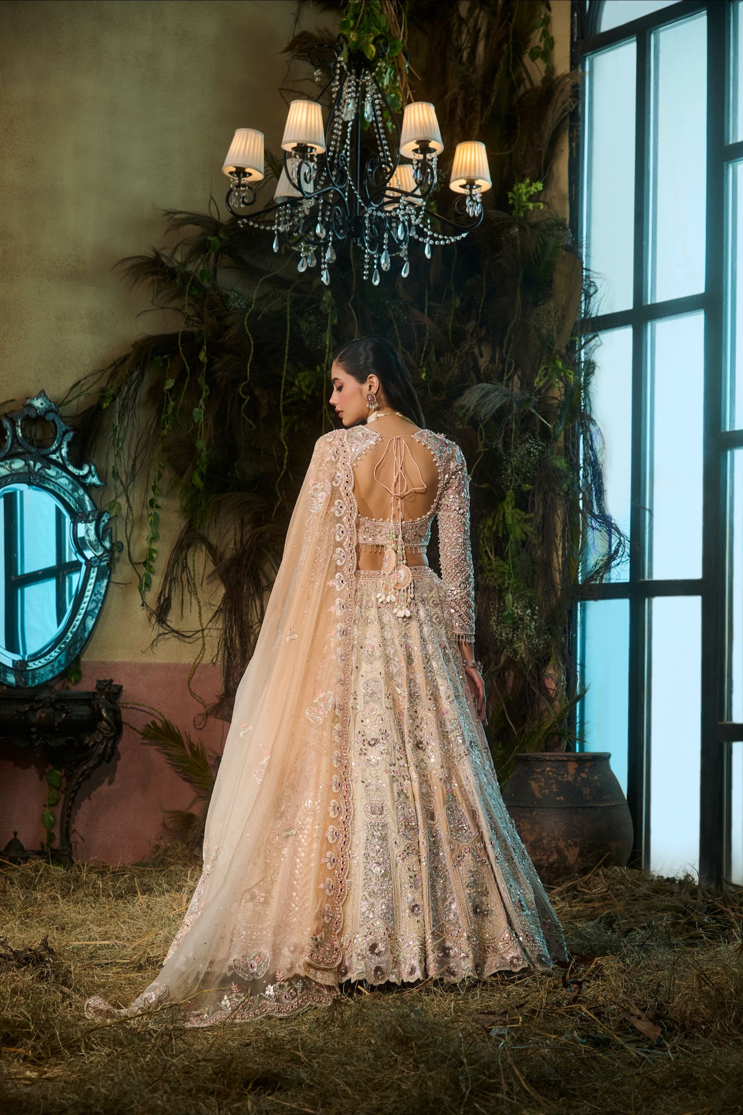 Miraya multi-colour lehenga
