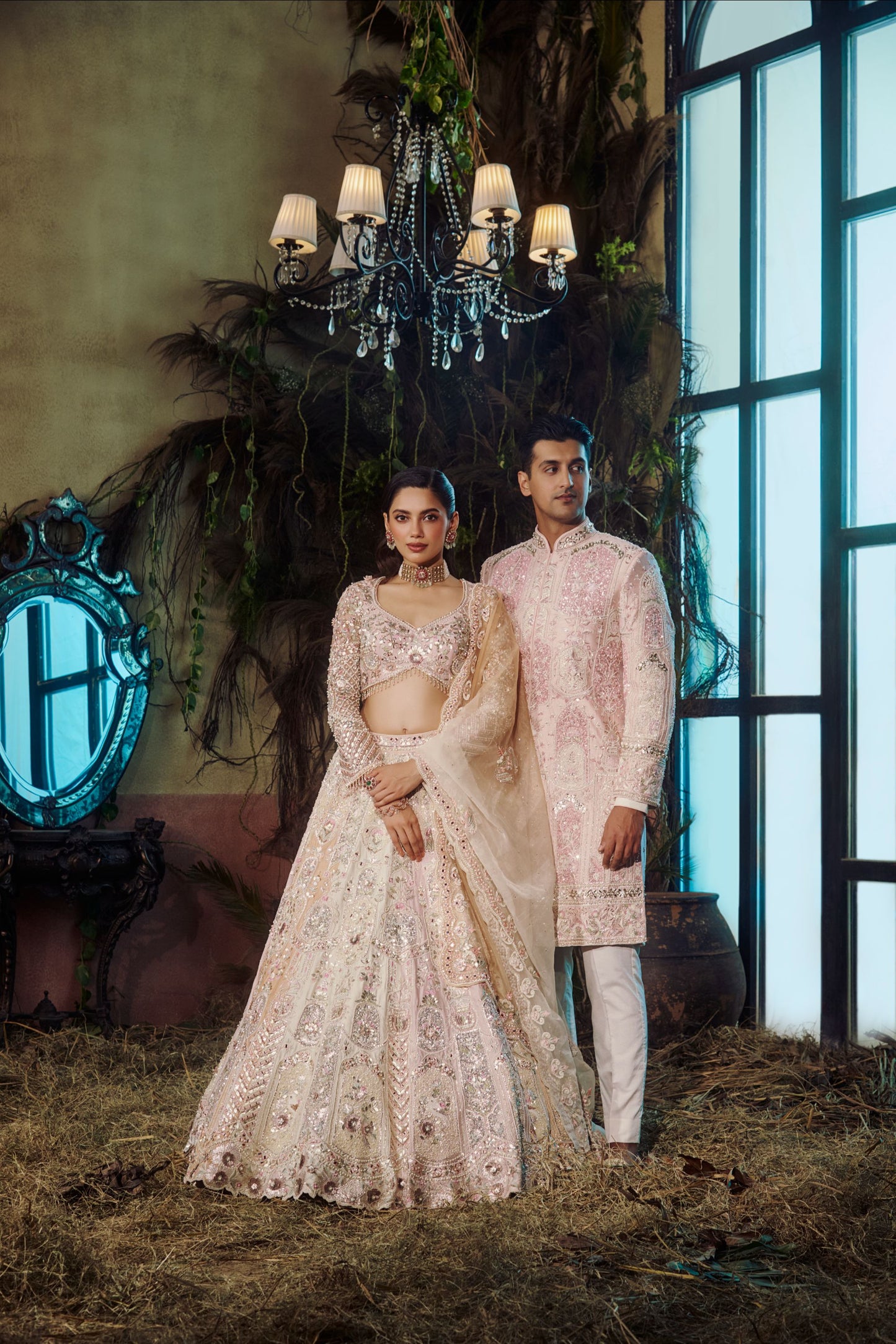 Miraya multi-colour lehenga