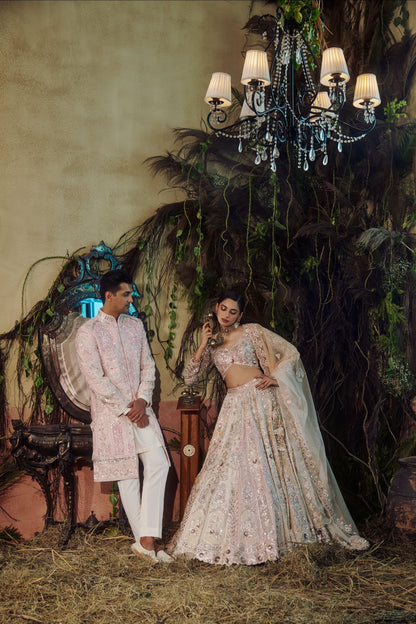 Miraya multi-colour lehenga
