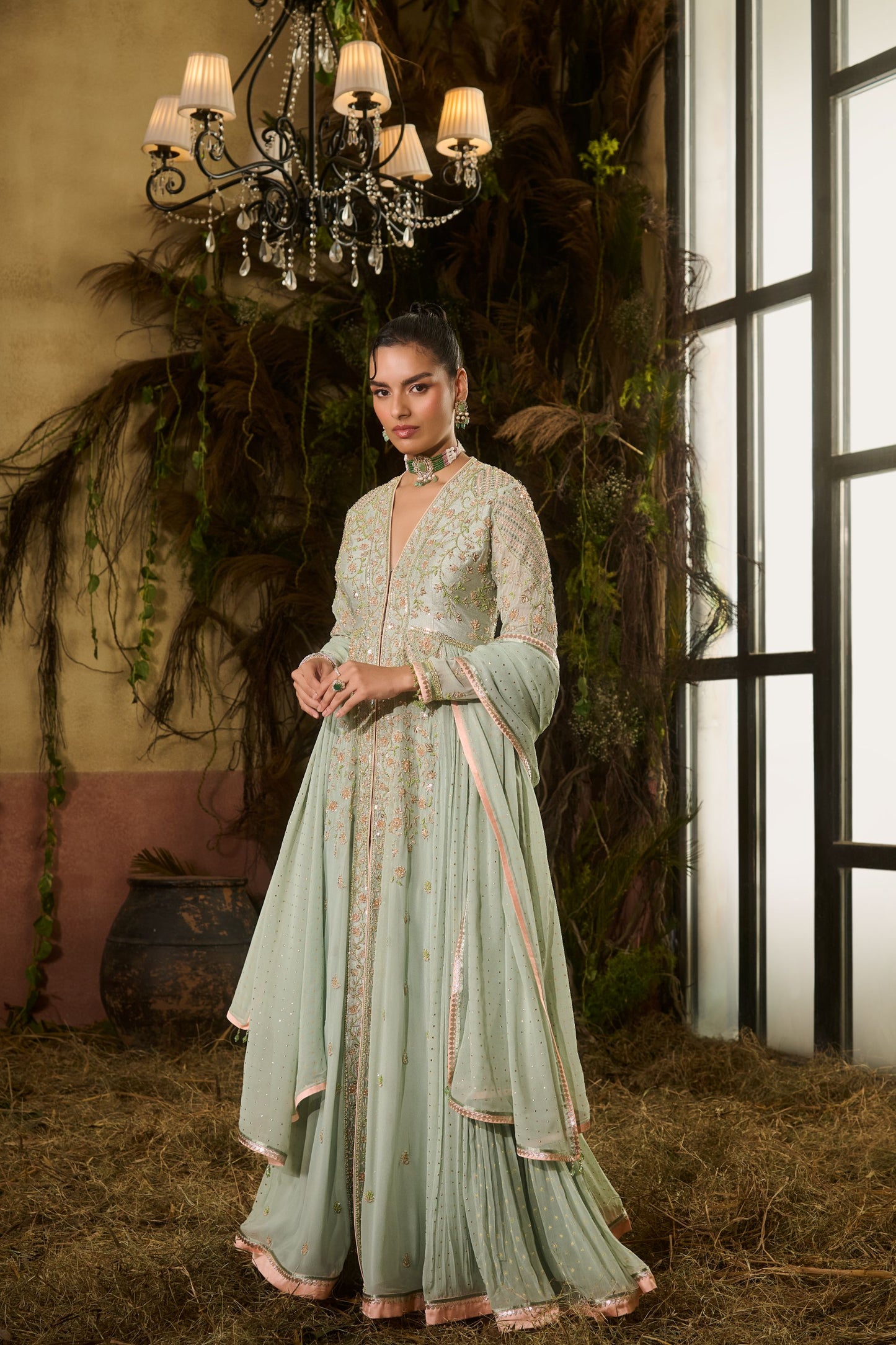 Mint miraya Anarkali