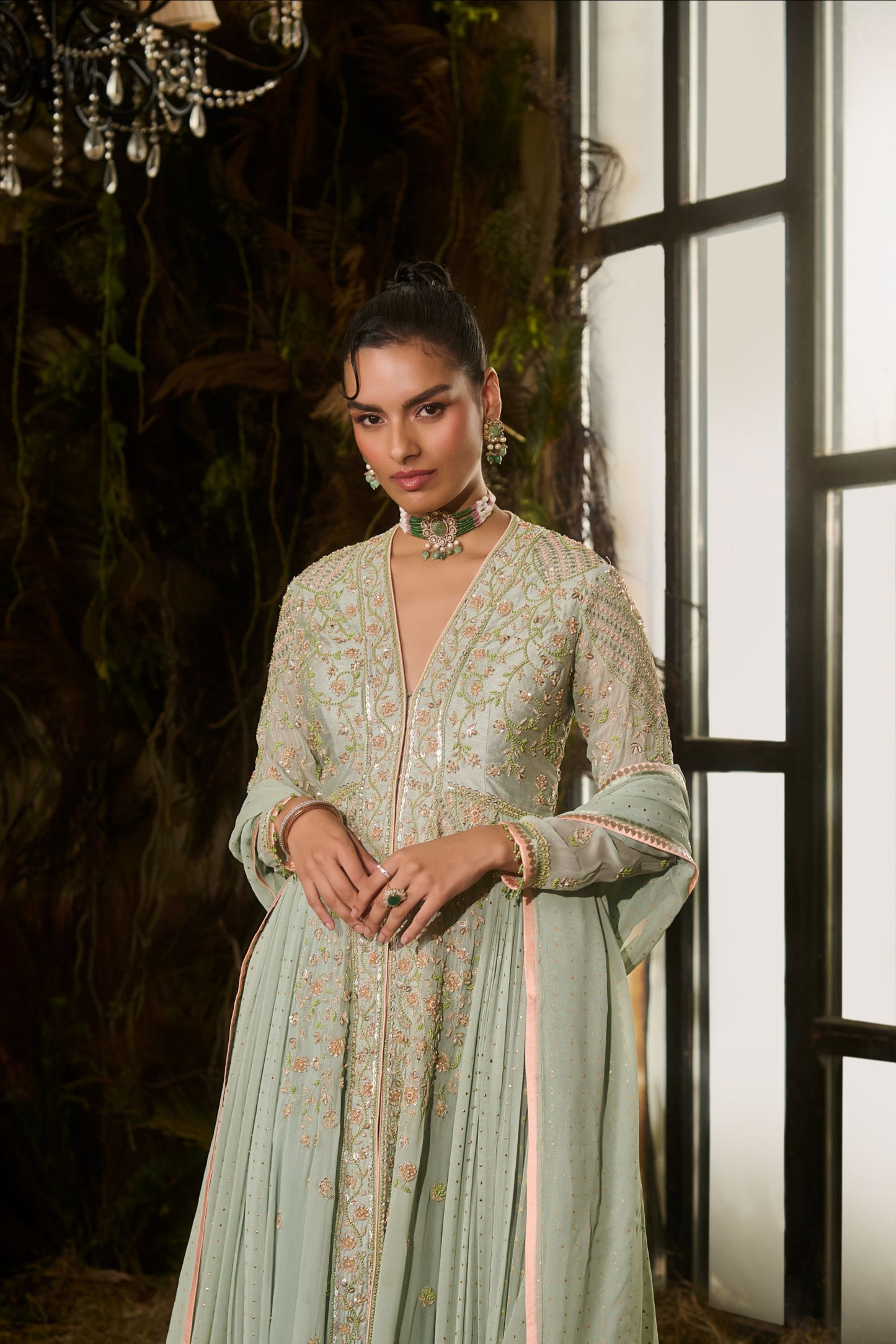 Mint miraya Anarkali